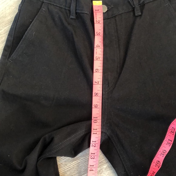 NWT High rise black flare bottom jeans - Picture 10 of 10